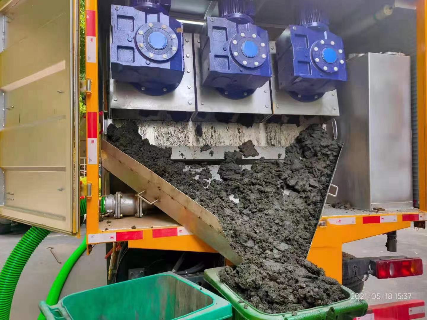 建始化粪池清掏城市维护站-泥浆净化干湿分离处理